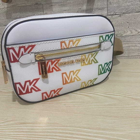 Michael Kors Optic White Multi Belt Bag main image 4